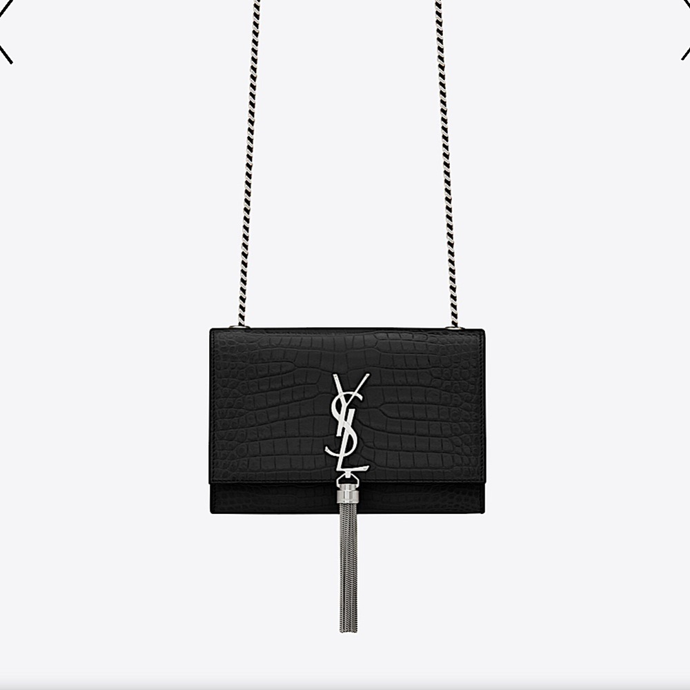 YSL crocodile bag